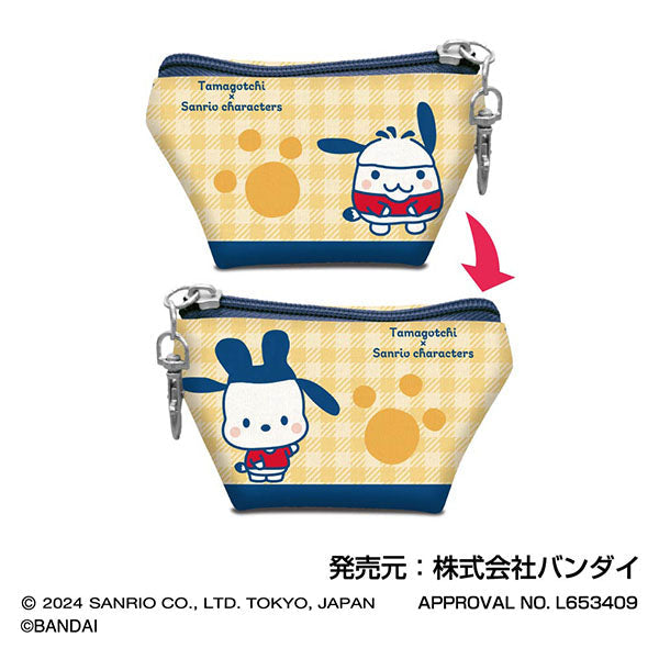 『たまごっち×サンリオキャラクターズ』イヤフォンポーチ  07 みみっち×ポチャッコ